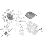 Diagram for Kia Forte PCV Valve Hose - 267202B730
