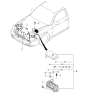 Diagram for 2000 Kia Optima Fuse Box - 912203C100