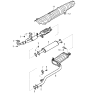 Diagram for Kia Spectra SX Exhaust Flange Gasket - 0K2K140305