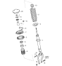Diagram for Kia Optima Shock and Strut Boot - 5462838000