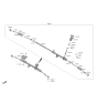 Diagram for 2022 Kia Carnival Tie Rod End - 56820R0000