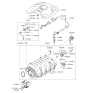 Diagram for Kia Borrego Diverter Valve - 283223F000