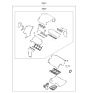 Diagram for Kia Borrego Cylinder Head Gasket - 209203CD00