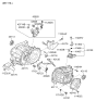 Diagram for 2009 Kia Rio Bellhousing - 4311532010