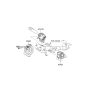 Diagram for Kia Rio Clock Spring - 934901E500
