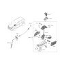 Diagram for 2022 Kia Telluride Shift Cable - 46790S9100