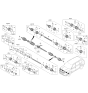 Diagram for Kia Telluride Axle Shaft - 49500S9430