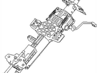 2014 Kia Sedona Steering Column - 563104D000