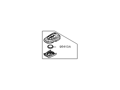 Kia 954301W020 Keyless Entry Transmitter Assembly