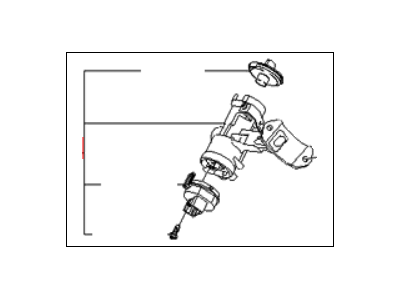 Kia Sportage Ignition Lock Assembly - 819102E010