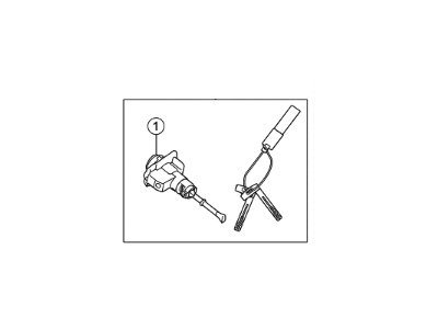 Kia Sportage Ignition Lock Assembly - 81905D9440