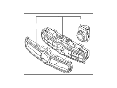 2014 Kia Cadenza A/C Switch - 972503RGF0