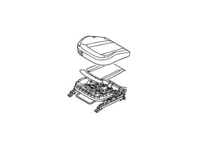 Kia 881004C120AN3 Cushion Assembly-Front Seat