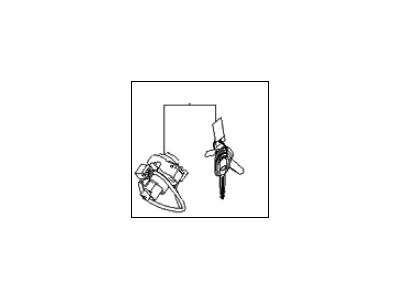 Kia Rio Ignition Lock Assembly - 819001GG10