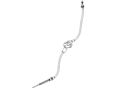 2014 Kia Sedona Parking Brake Cable - 597504D000