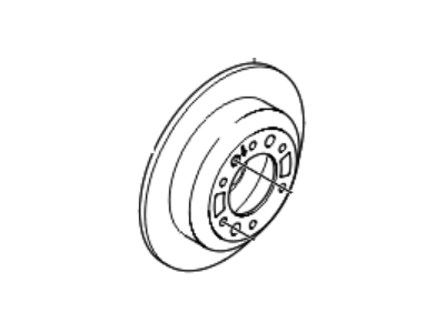 2012 Kia Sedona Brake Disc - 584114D600