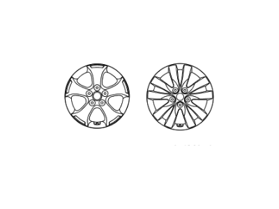 Kia Forte Spare Wheel - 529091M550