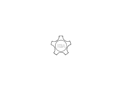 2015 Kia Soul EV Wheel Cover - 52960E4000
