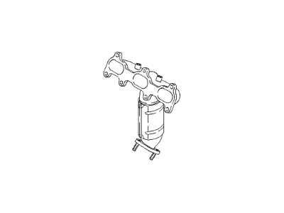 Kia Sportage Catalytic Converter - 2851037760