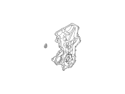 Kia 213502B701 Cover Assembly-Timing Chain