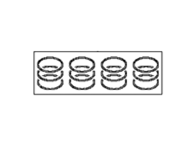 Kia Rio Piston Ring Set - 2304026961