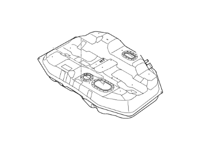 Kia 31150F6500 Fuel Tank Assembly