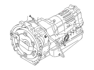 Kia Sorento Transmission Assembly - 450004C451