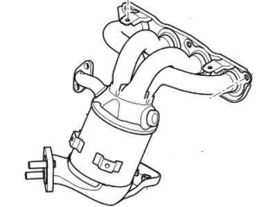 Kia Catalytic Converter - 2851003HA4