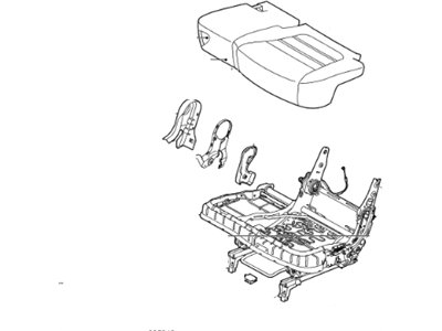 Kia 89100C6120C66 Cushion Assembly-2ND Seat