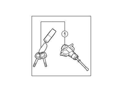 2022 Kia Niro Door Lock Cylinder - 81970G5A00