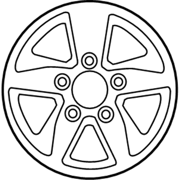 Kia Sorento Spare Wheel - 529103E650