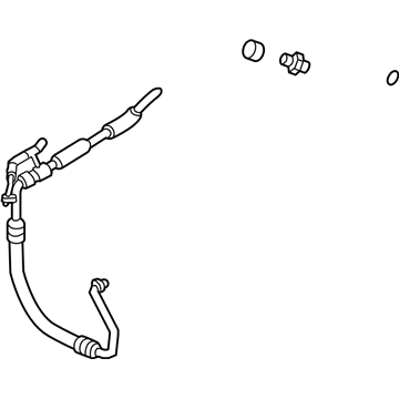 Kia 977731W200 Suction Pipe Assembly