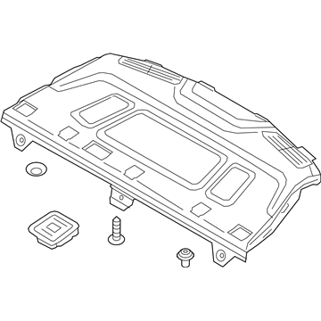 Kia 85610D5011BHH Trim Assembly-Package Tray