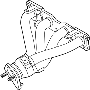 2010 Kia Forte Catalytic Converter - 285112G000