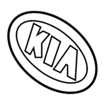 Kia Spectra Emblem - 0K2NA51725