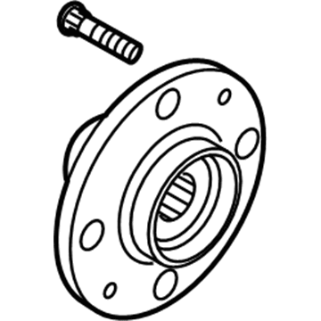 Kia Spectra Wheel Bearing - 517502F010