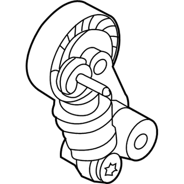 Kia 252813C100 Tensioner Assembly-Pulley