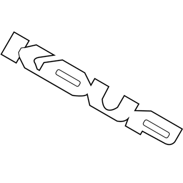 Kia Forte Koup Emblem - 863111M300