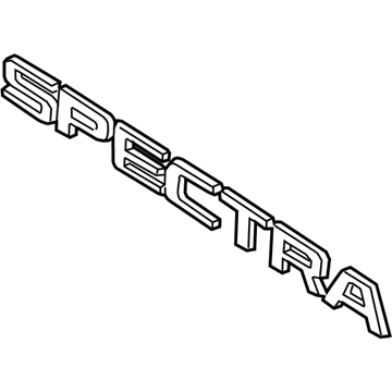 Kia 863102F600 Spectra-Emblem