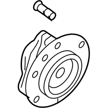 2013 Kia Sedona Wheel Bearing - 517504D000