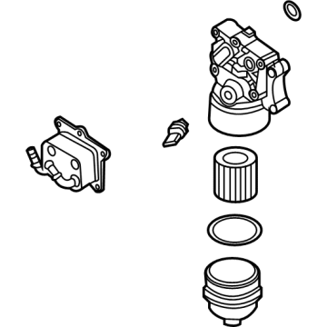 Kia 263002M820 Oil Filter Complete Assembly