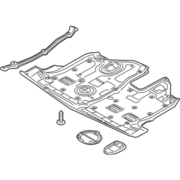 Kia 291101U500 Panel Assembly-Under Cover