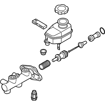 Kia Brake Master Cylinder Reservoir - 585102F200