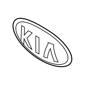 Kia Cadenza Tailgate Handle - 81260F6500