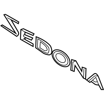 2012 Kia Sedona Emblem - 863124D000