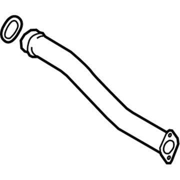 Kia 2546025002 Pipe & O-Ring Assembly-Water