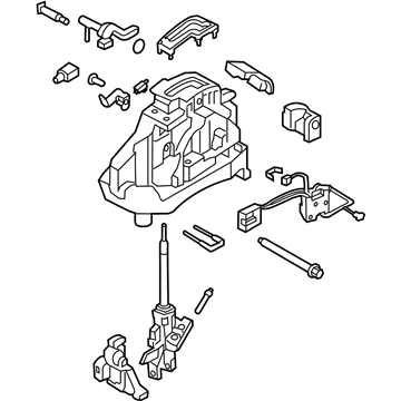 Kia Sorento Automatic Transmission Shift Levers - 46700C5530
