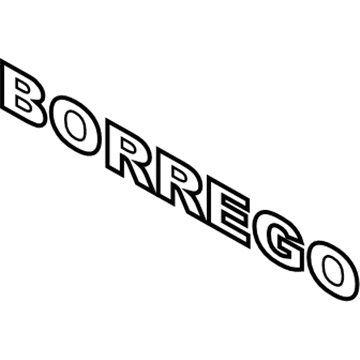 Kia Borrego Emblem - 863102J010