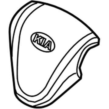 Kia 569001G100GD Steering Wheel Air Bag Module Assembly