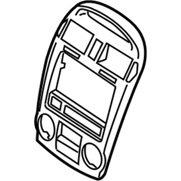 Kia Dash Panel Vent Portion Covers - 847402F880